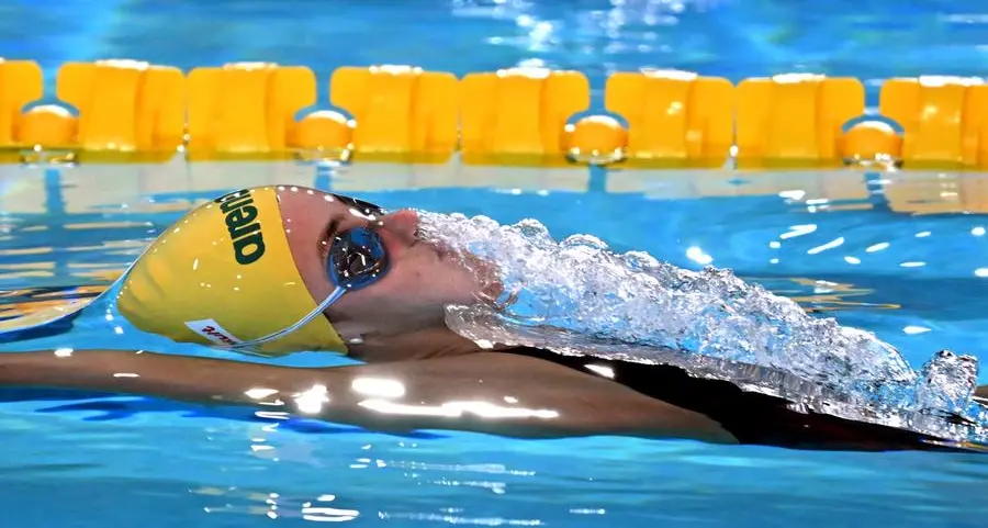 Australia's McKeown sets 200m backstroke world record