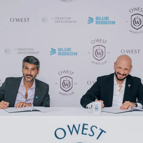 O West by Orascom Development signs operating agreement with Blue Ribbon for O West Sports Club