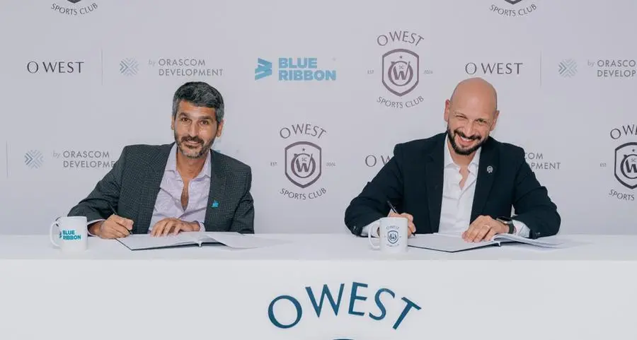 O West by Orascom Development signs operating agreement with Blue Ribbon for O West Sports Club