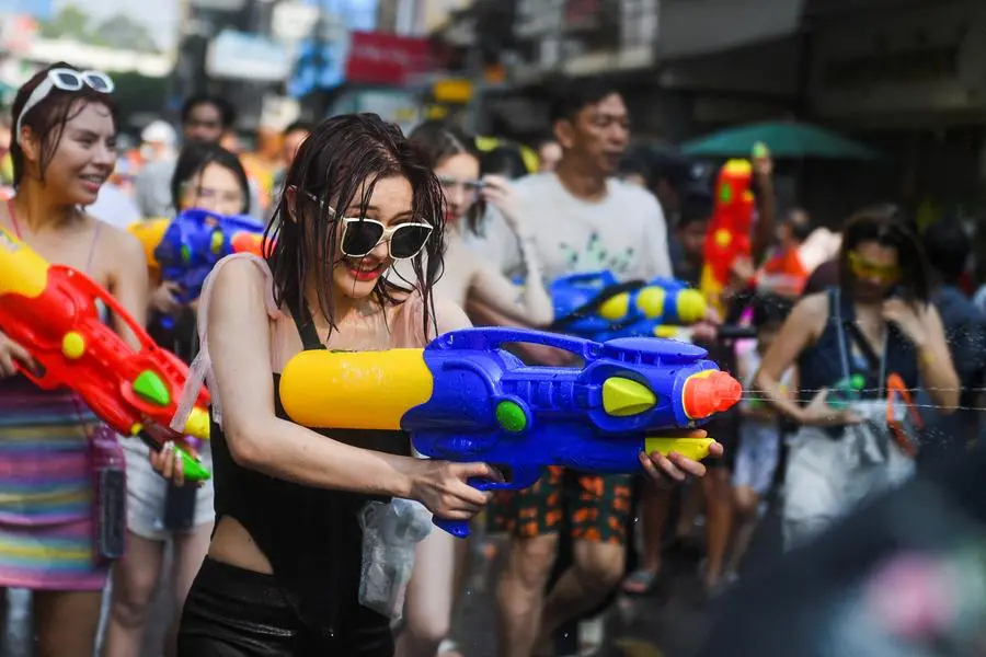 Thailand's Songkran Water Festival washes away bad luck