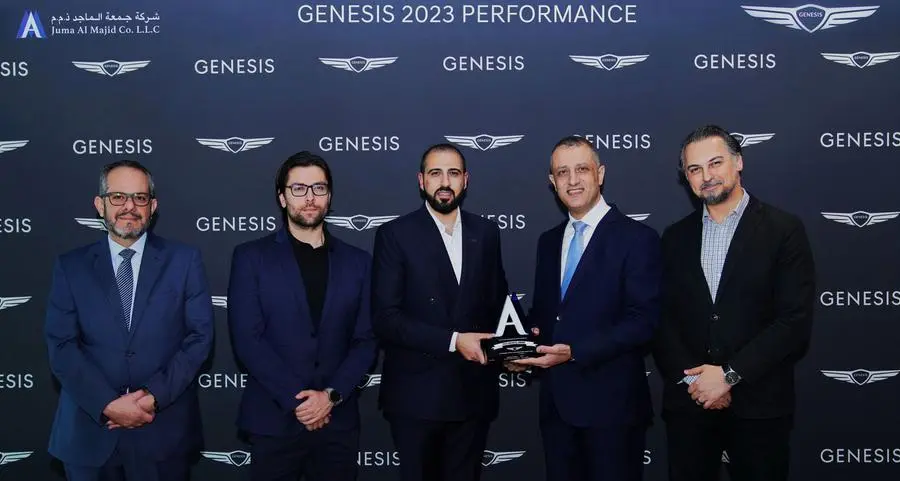 36% sales growth in 2023 and top performance acknowledgment for Genesis UAE