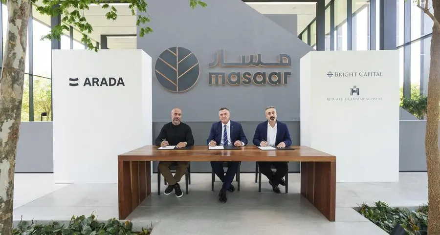 Arada partners with Bright Capital Investment to bring the UK’s 350-year-old Reigate Grammar School to Sharjah megaproject Masaar