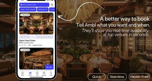 Ambl arrives in Dubai: A new era of spontaneous dining and leisure