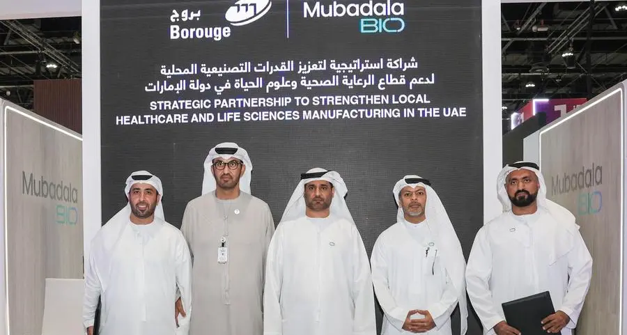 Borouge and Mubadala Bio sign partnership agreement to strengthen the UAE's healthcare and life sciences sectors