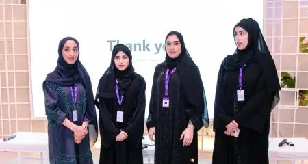 DEWA Sustainovate Idea Lab participants discuss building a sustainable future at Global Women's Forum 2020