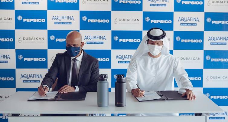 Aquafina water stations fill up Dubai Can ambitions for a more sustainable city