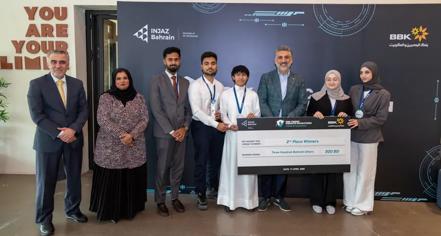 INJAZ Bahrain and BBK empower students to combat cybercrime through FinSec Knights Hackathon