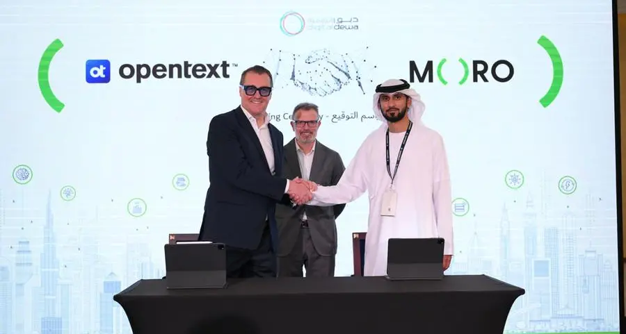 Moro Hub signs strategic agreement with OpenText to accelerate digital transformation across UAE