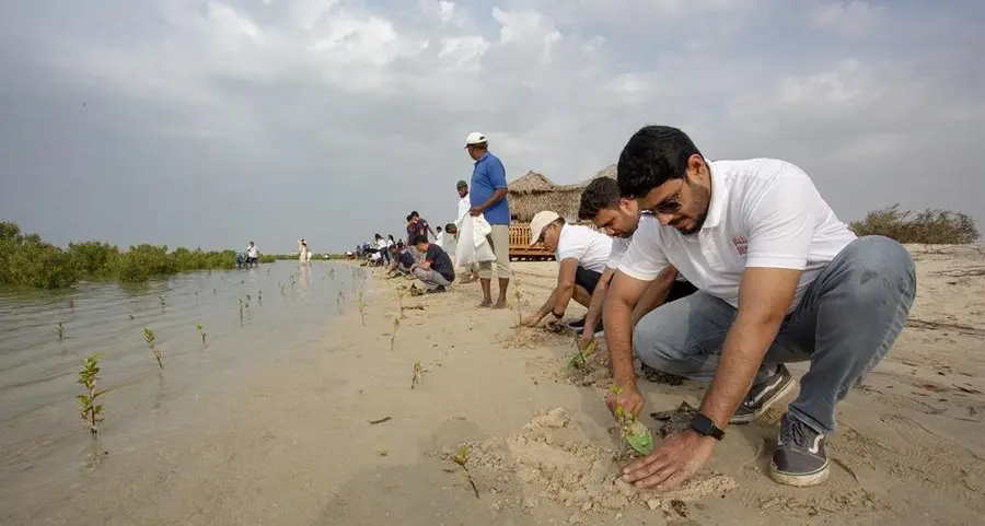 Dulsco Group and clients root for climate change action in mangrove tree plantation drive