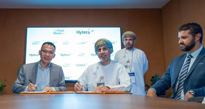 Omantel Signs an MOU with Hytera to launch Mission Critical Industry Solution Service over mobile networks at COMEX