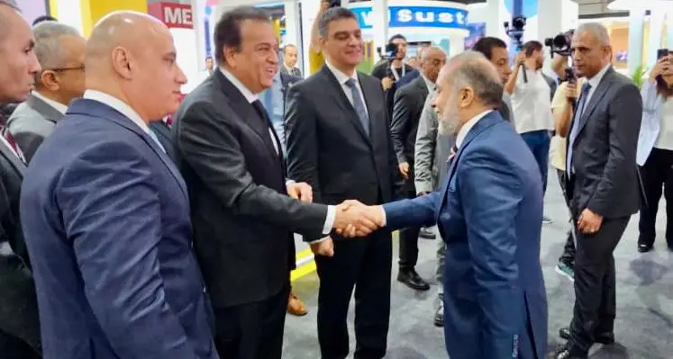 Minister of Health visits Health-Insights pavilion at Africa Health ExCon