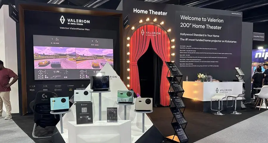Valerion launches VisionMaster Max projector in the Middle East at GITEX GLOBAL 2025