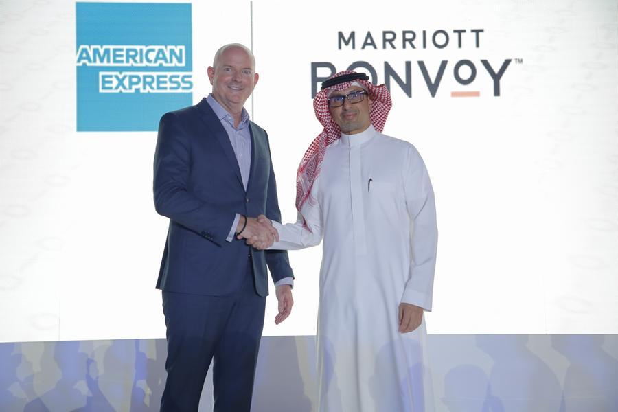 American Express Saudi Arabia and Marriott Bonvoy launch Saudi Arabia's first hospitality credit card American Express Saudi Arabia and Marriott Bonvoy launch Saudi Arabia's first hospitality credit card