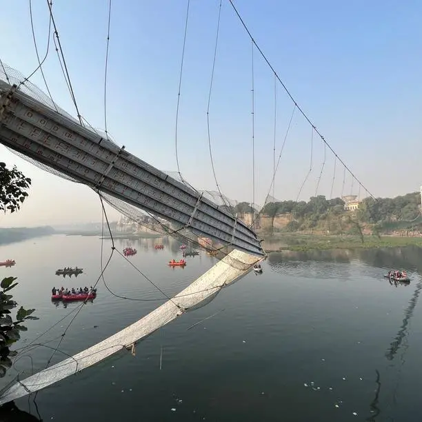 India's Gujarat state suspends senior local administrator for bridge collapse