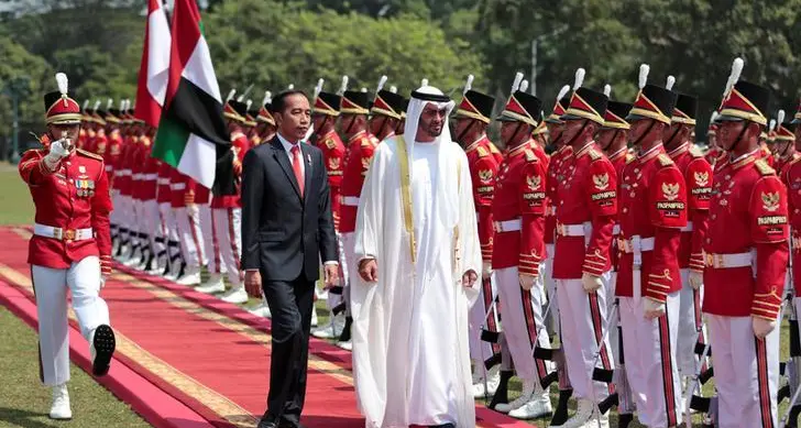 Mohamed bin Zayed arrives in Jakarta, holds talks with Indonesian President