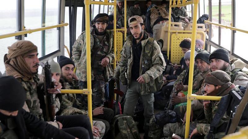 Rocket attack targeting military bus in Syria kills 10 soldiers