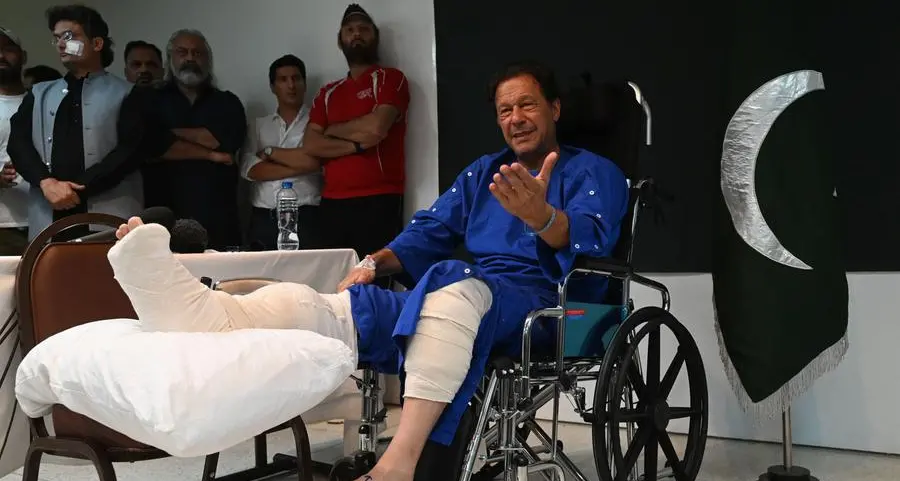 Ex-Pakistan PM Khan, party erased from election campaign