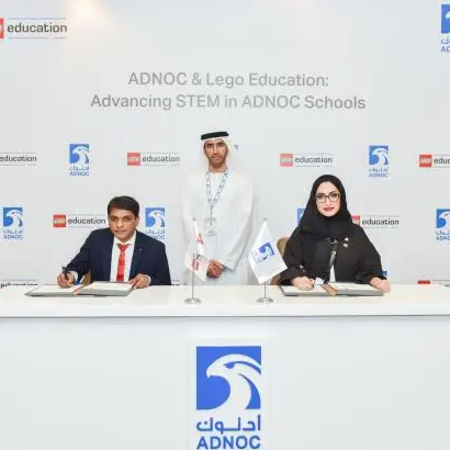 ADNOC and LEGO Education Sign Partnership Agreement For Advancement of STEM Education in ADNOC Schools