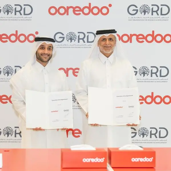 Ooredoo and GORD sign MoU to advance sustainability research and performance