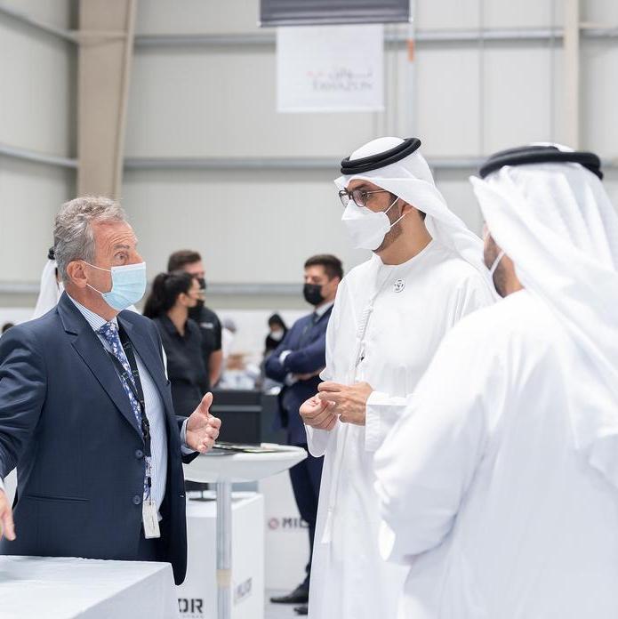 UAE Minister of Industry and Advanced Technology visits Tawazun Industrial Park and EDGE Group