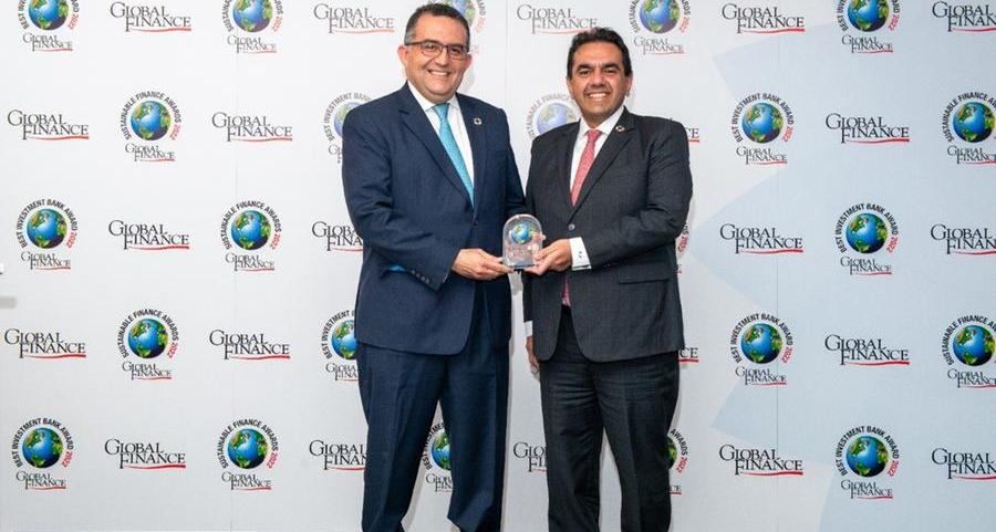 مصر كابيتال تحصد جائزة التميز في التمويل المستدام في الأسواق الناشئة من مؤسسة \"جلوبال فينانس\" في مؤتمرها السنوي في لندن