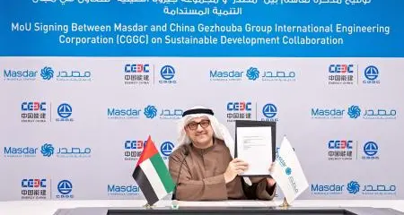 Masdar and China Gezhouba Group International Engineering agree to explore global collaboration on renewable energy projects