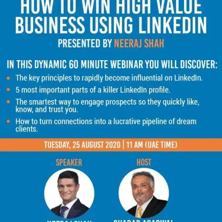 ONLY webinars announces 'How to Win High-Value Business Using LinkedIn'