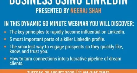 ONLY webinars announces 'How to Win High-Value Business Using LinkedIn'