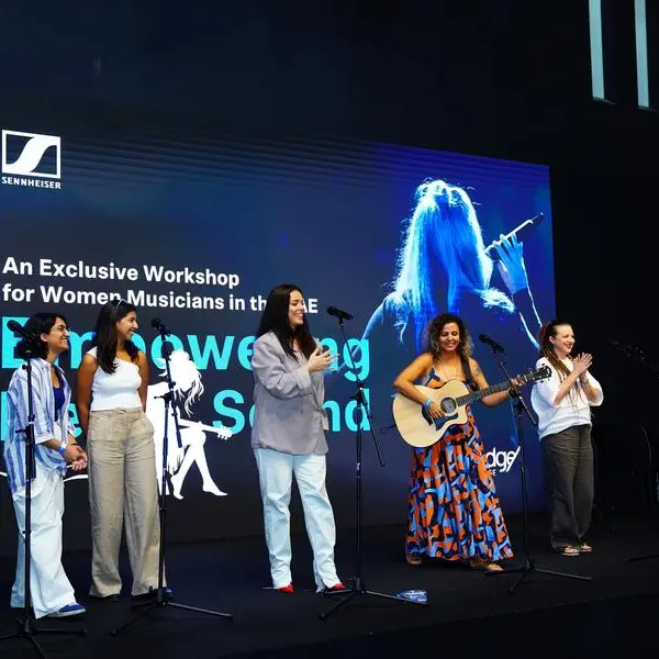 Renowned sound engineer Valerie Gard leads training on live performances at Sennheiser Middle East workshop for women musicians