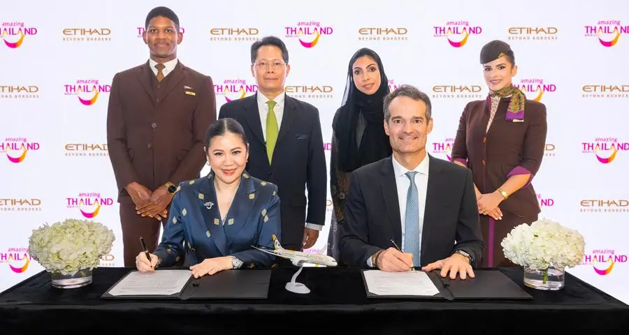 Etihad Airways signs Memorandum of Cooperation with the Tourism Authority of Thailand