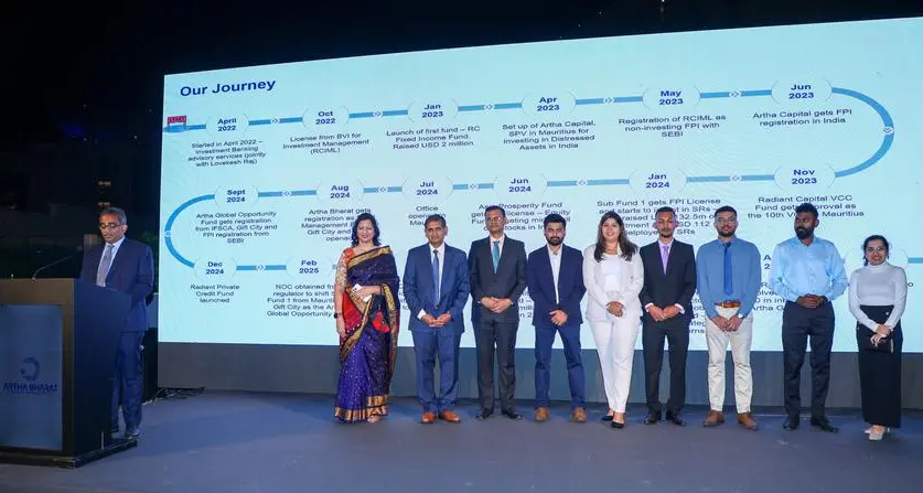 Artha Bharat investment managers celebrates key milestones at exclusive event in Muscat