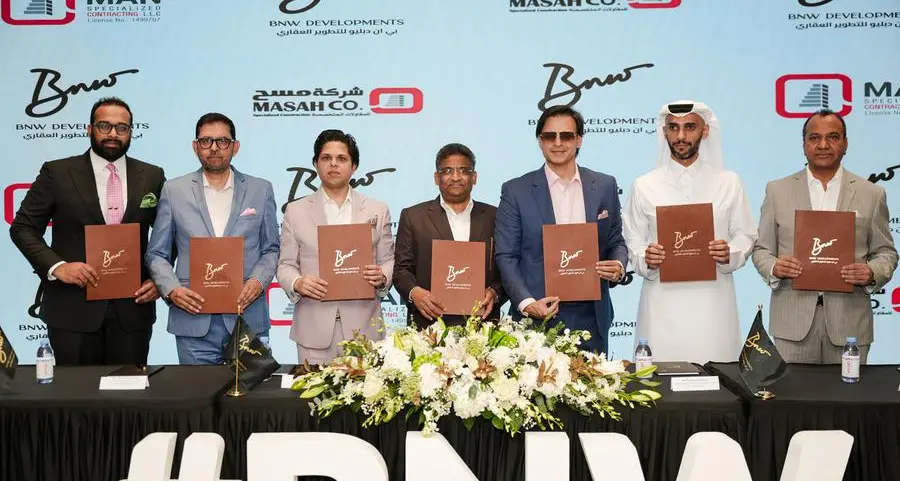 BNW Developments signs billion-Dirham alliance with Masah, Middle East’s tier‑1 contracting company