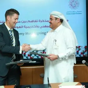 QCDC and Awsaj Academy sign memorandum of understanding