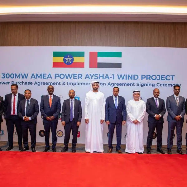 AMEA Power signs power purchase agreement and implementation agreement for a 300MW wind project in Ethiopia