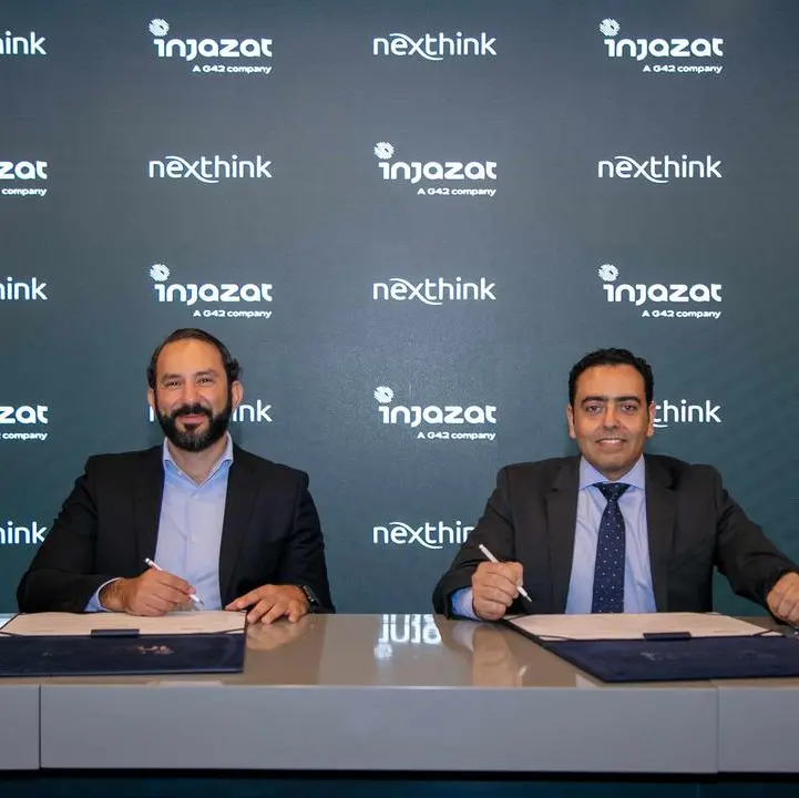 Injazat and Nexthink partner to enable smart digital workplaces in the region