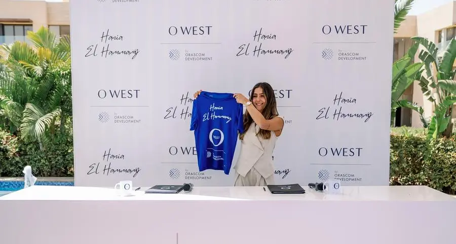 O West by Orascom Development sponsors squash champion Hania El Hammamy for three years