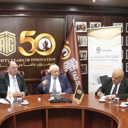 ‘Abu-Ghazaleh Global’ and Falcons Soft sign cooperation agreement
