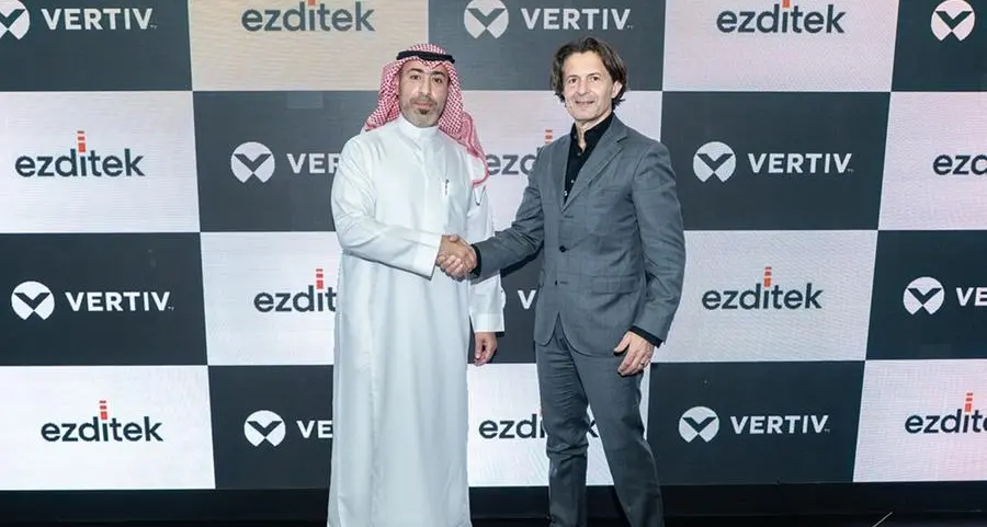 Vertiv and Ezditek sign technical cooperation agreement