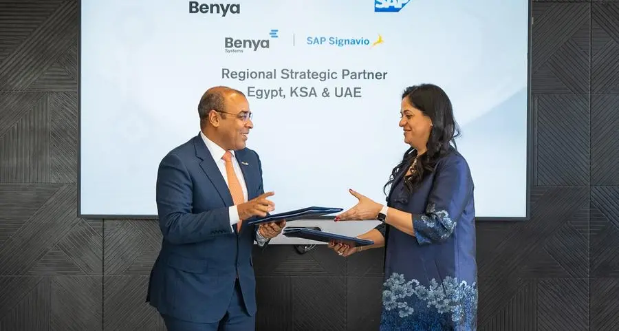 Benya Group and SAP sign a strategic partnership agreement to deliver SAP Signavio Solutions