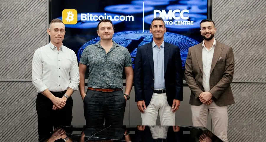 DMCC crypto centre welcomes Bitcoin.com as it sets up regional headquarters in Dubai