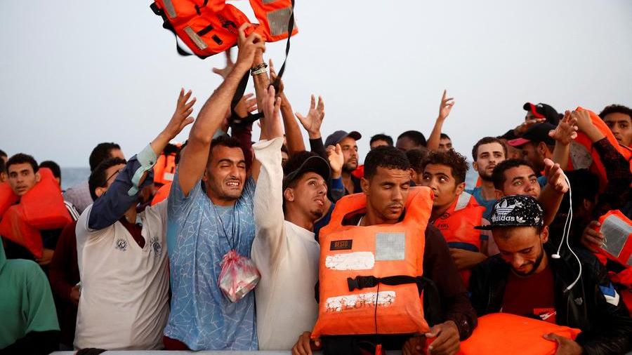 Migrants rescued in central Mediterranean