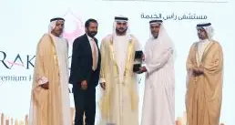 RAK Hospital awarded the prestigious Mohammed Bin Rashid Al Maktoum business excellence award