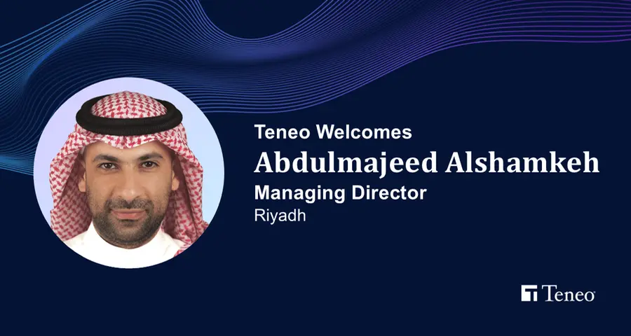 Teneo appoints Abdulmajeed Y. Alshamekh as a Managing Director in Riyadh, Saudi Arabia