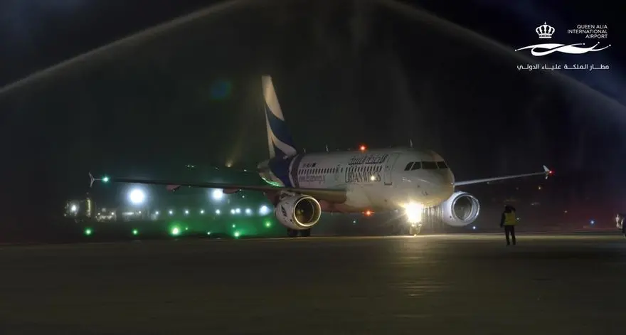 Queen Alia International Airport welcomes Libyan Wings, commencing biweekly direct flights to Tripoli