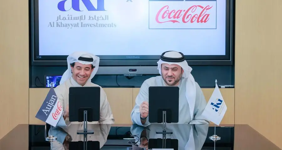 Al Khayyat Investments signs exclusive partnership with Aujan Coca-Cola Beverages Company