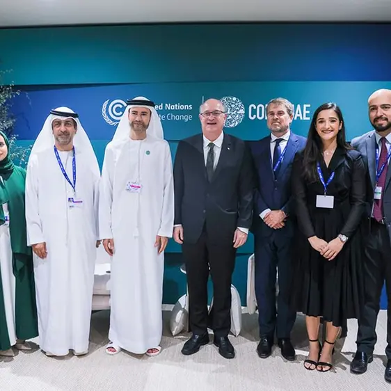 UAE Minister of State for Financial Affairs holds extensive bilateral meetings at COP28