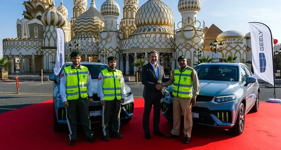 Dubai Police inducts all-new Geely Tugella vehicles into fleet of patrol cars