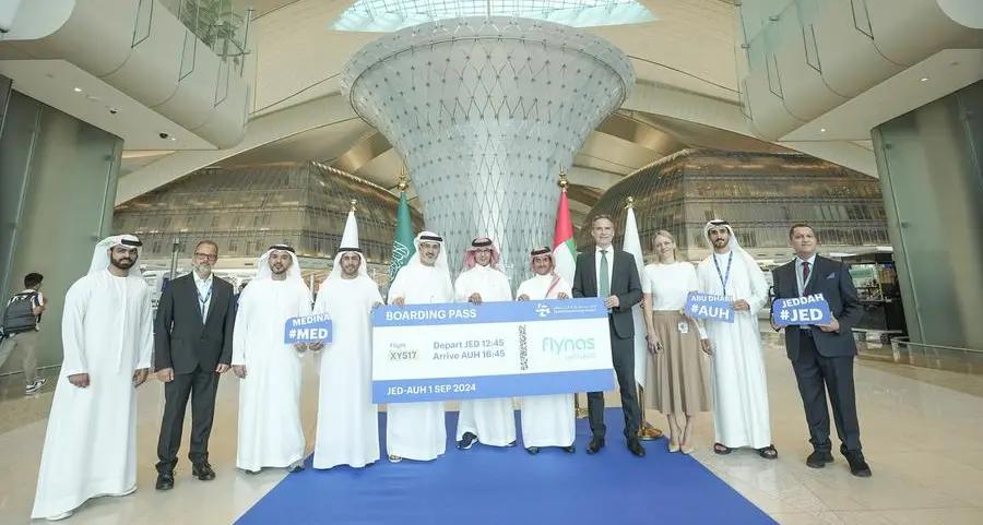 Zayed International Airport expands connectivity to the Kingdom of Saudi Arabia with flynas