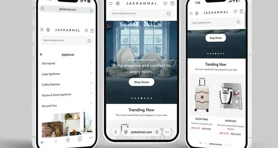 Jashanmal unveils a transformative redesign of jashanmal.com