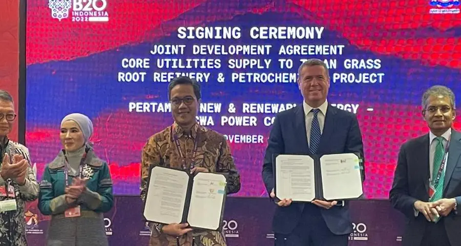 ACWA Power set to collaborate with Indonesia’s PERTAMINA NRE to energise Tuban refinery